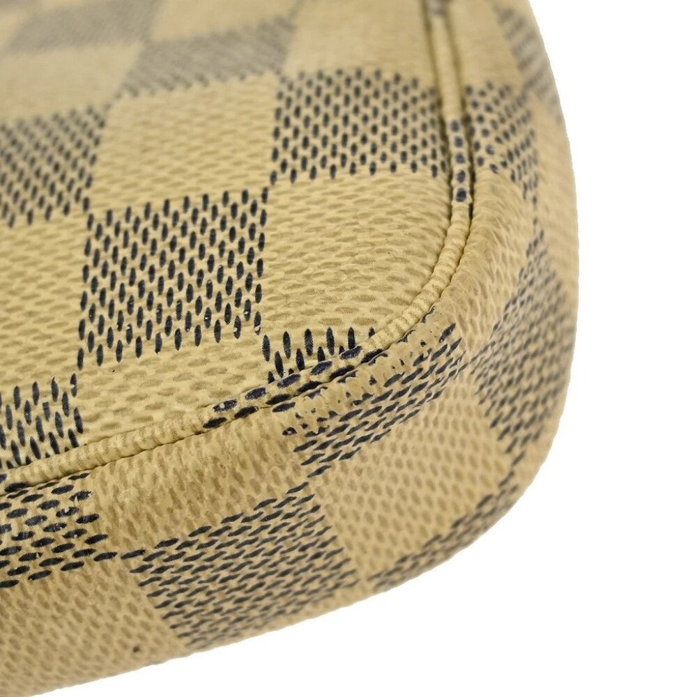 BUYIT Louis Vuitton Damier Azur Mini Pochette Accessoires N58010 DU4099 YQ05312 - Picture 4 of 11